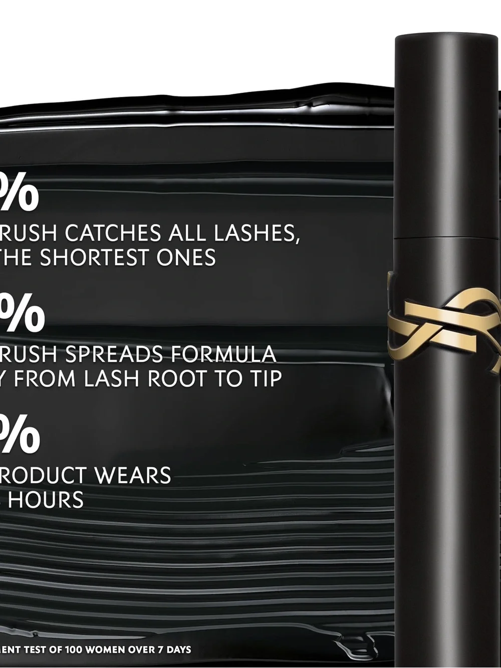 Yves Saint Laurent Lash Clash Extreme Volume Mascara Travel Size Noir Black NIB